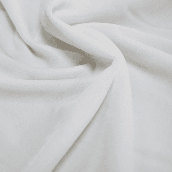 White Veloso velours – Image 2