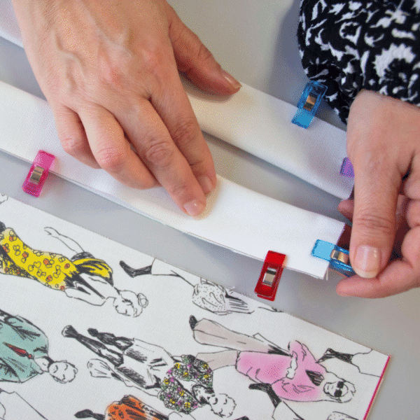 Tote-Bag-Nähset – Vorgezeichneter Stoff für 2 Taschen – Bild 10